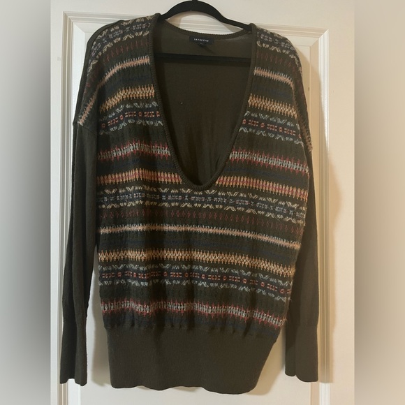 Lands' End Sweaters - Lands’ End Fair Isle Wool Sweater